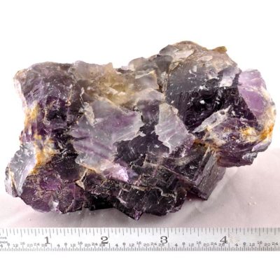 Purple Fluorite With Galena #128