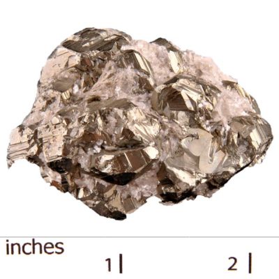 Pyrite with Quartz, Peru #2